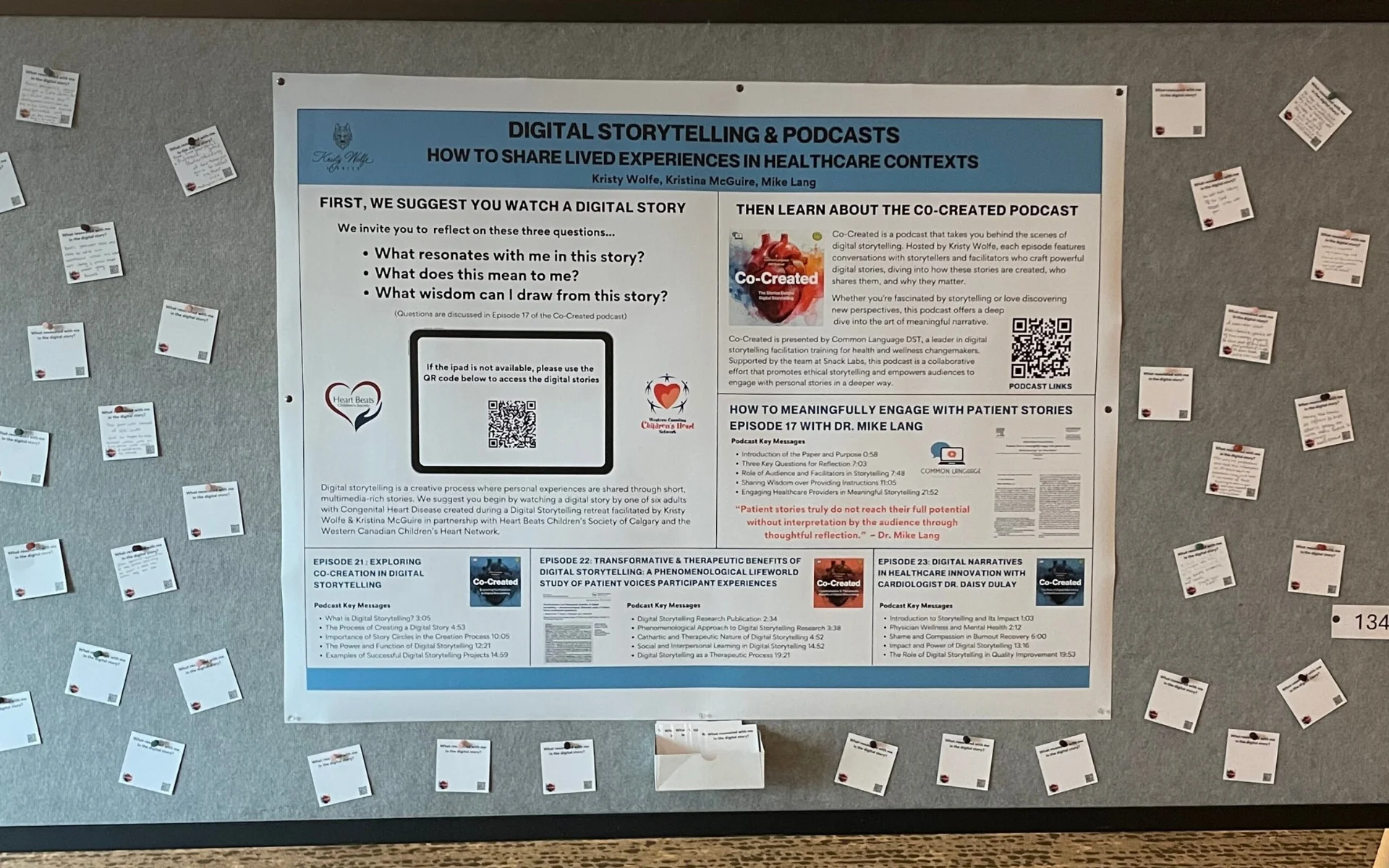 Kristy Wolfe Stories - Digital Storytelling & Podcasts Idea Board - Alberta, Canada